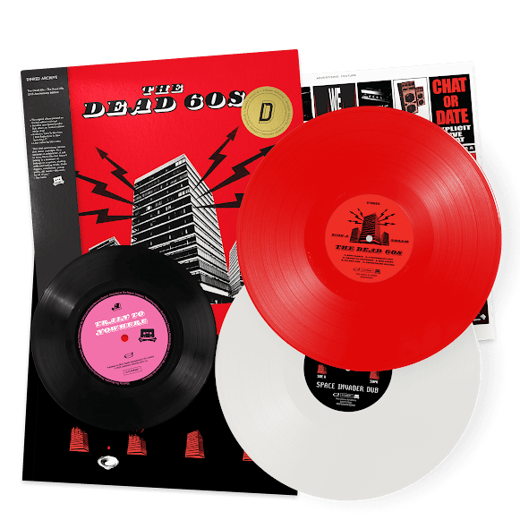 PRE-SALE ALERT

Dinked A.26

DEAD 60s– Dead 60s (20th Anniversary Deluxe Edition)

EXCLUSIVE DINKED EDITION INCLUDES
●2LP - disc 1 red, disc 2 white vinyl
●Bonus “Space Invader Dub” album
●Bonus 2 song 7"
●New insert with liner notes

Pre Order now at: actionrecords.co.uk/buy/dead-60s-2…