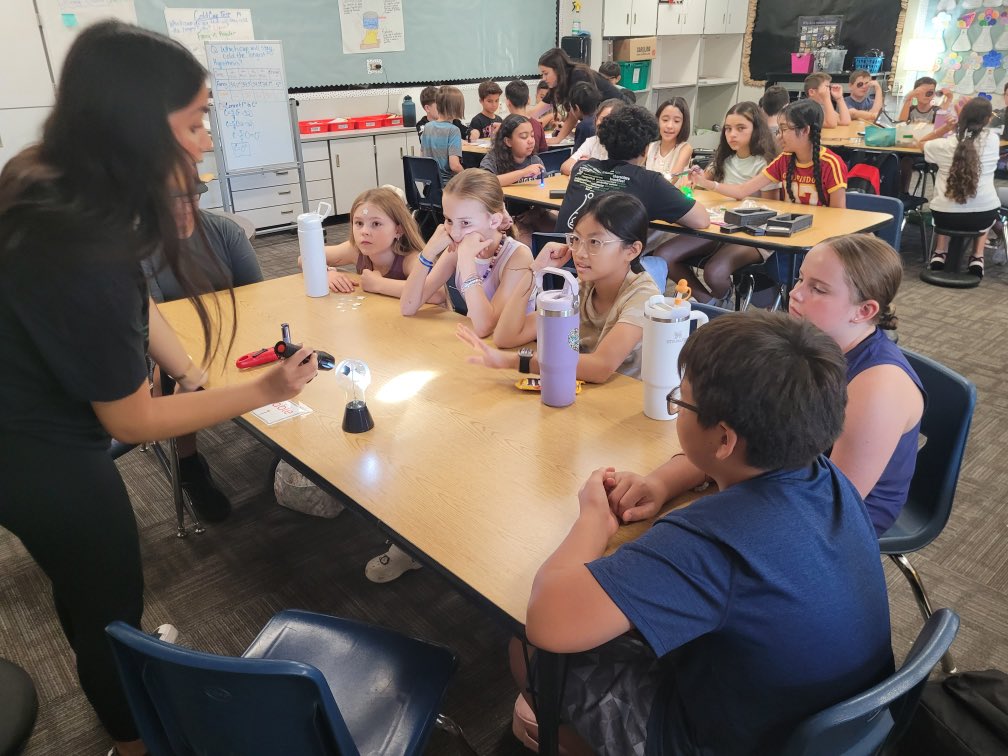 Incredible mentoring, teaching and learning at Jacobson Elementary today!