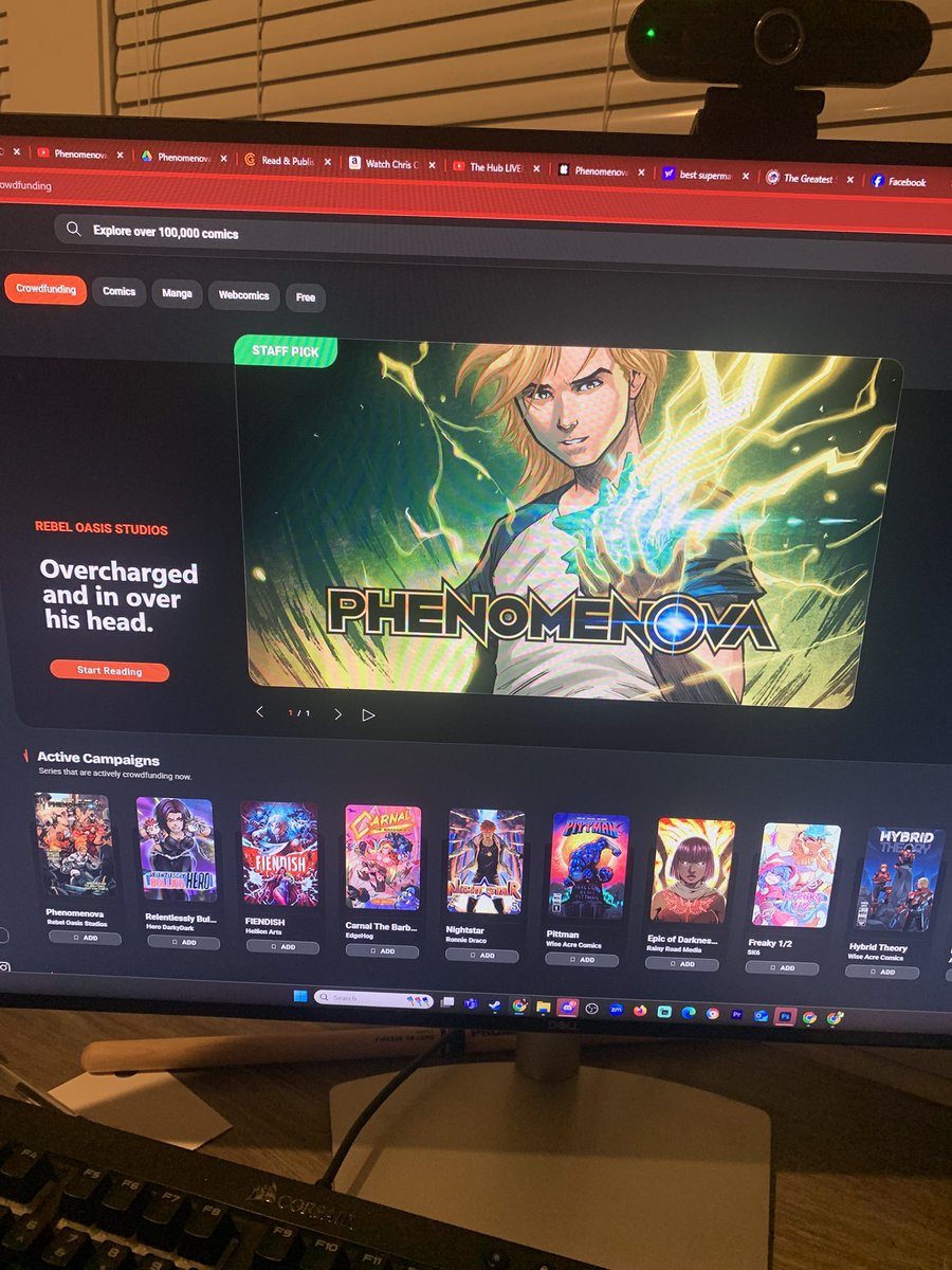 Vaughn Coleman (@vaughnmcoleman) on Twitter photo Well this is a pleasant surprise! Look who’s on the FRONT PAGE OF <a href="/globalcomix/">GlobalComix</a>
It’s an honor to be a staff pick! Thank you! Well this is a pleasant surprise! Look who’s on the FRONT PAGE OF <a href="/globalcomix/">GlobalComix</a>
It’s an honor to be a staff pick! Thank you!
