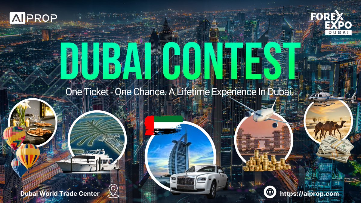 AipropCom's tweet image. 📢 $15,000 Dubai Trip + Big Prizes - Rules Are Out!

🔥 4 ways to join
🎯 Weekly $250 reward
🌍 Total prize pool: $300,000+
🕒 Just days left before launch

👉 Read full rules:
aiprop.com/ai-prop-lucky-…

#AIProp #FreeToEarn #MMO