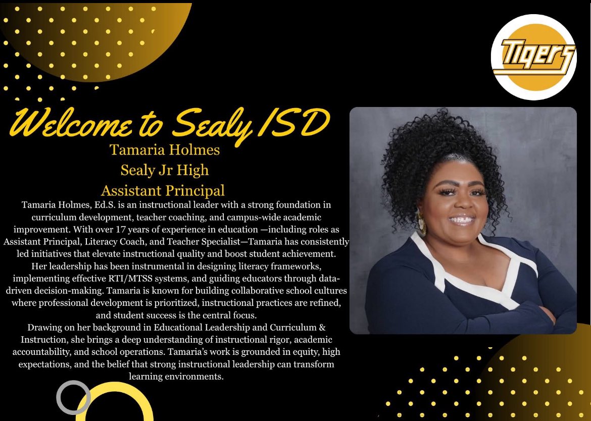 New Season….. New Territory……. Refined Vision….. STILL Gifted &amp; Ready to Serve! Grateful to be apart of this dynamic team and community. Let’s get to work!💛🖤