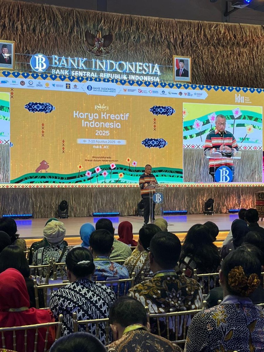 kki 2025 diadakan di jcc
tepatnya di hall b senayan

#KaryaKreatifIndonesia #KKI2025
<a href="/Karyakreatif_BI/">Karya Kreatif Indonesia</a> <a href="/bank_indonesia/">Bank Indonesia</a>