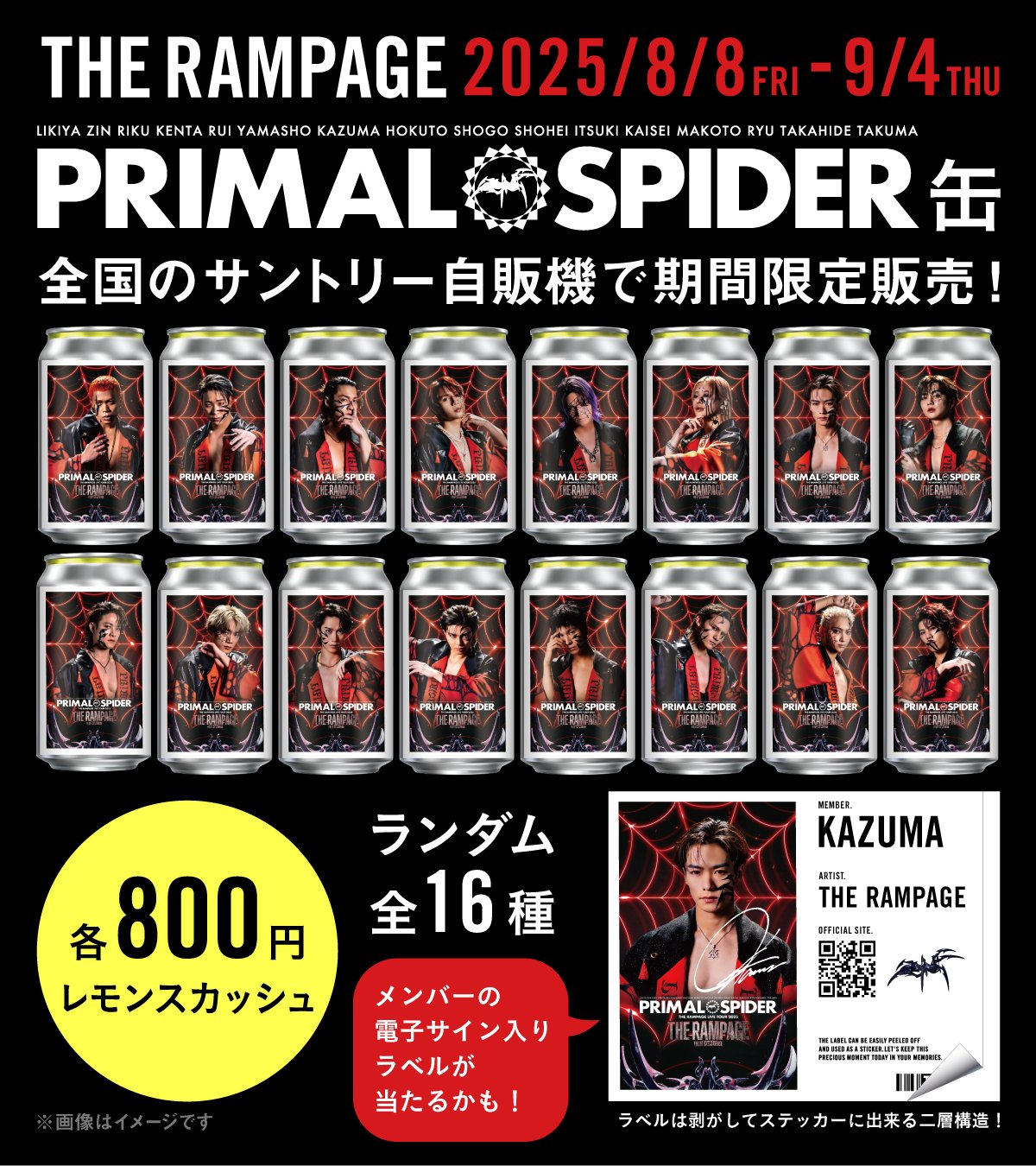 RAMPAGE 龍 タワレコ 当選パネル サイン入りフライヤー RYU RAMPAGE 龍 タワレコ 当選パネル サイン入りフライヤー RYU