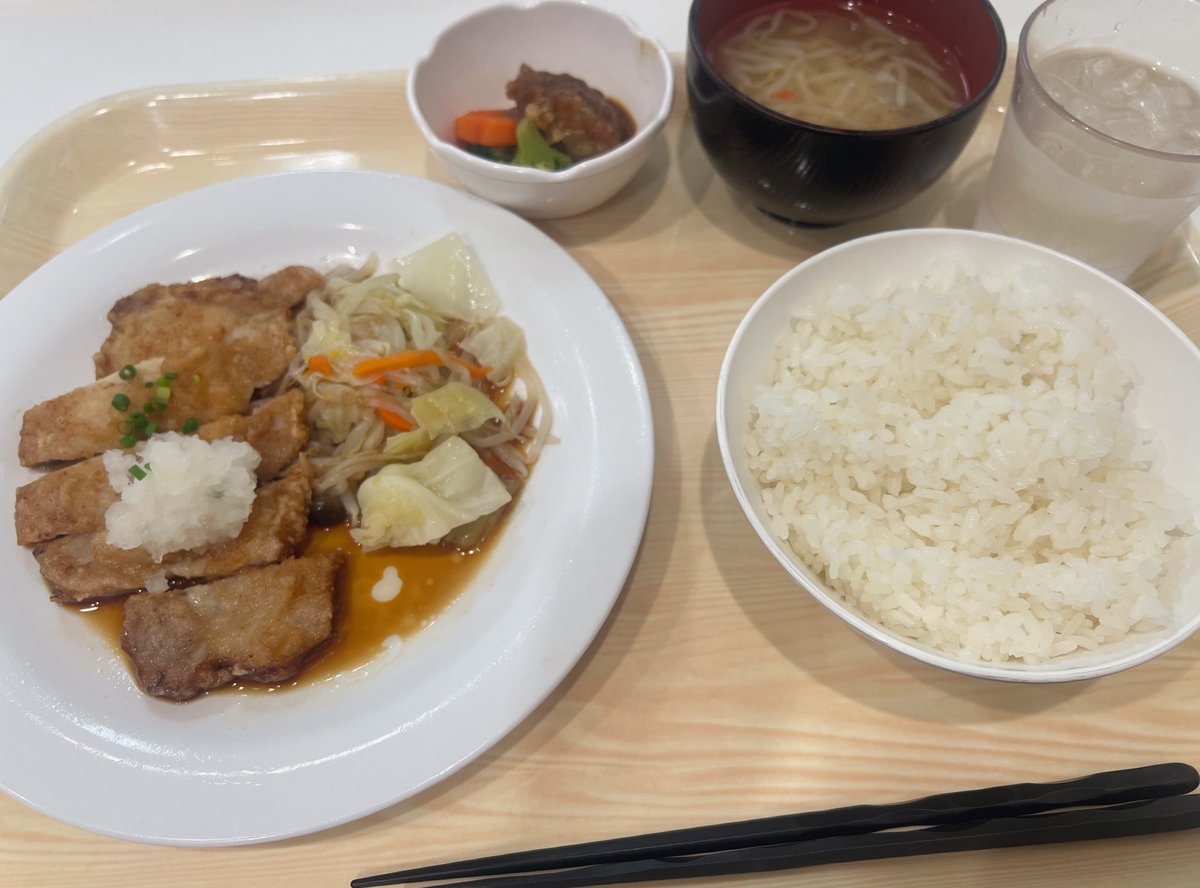 夏期スクーリング1期 最終日！！
学食美味しかったです🥺