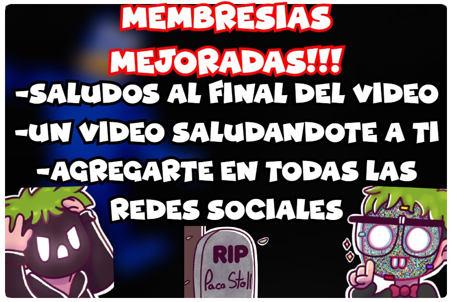 💚LAS MEMBRESIAS HAN SIDO ACTUALIZADAS Y MEJORADAS💚 Ahora pueden encontrar un nivel mas barato y los niveles que ya estaban reciben mejoras como saludos en videos o saludos personalizados y tambien ya pueden encontrar los nuevos emotes del canal :D