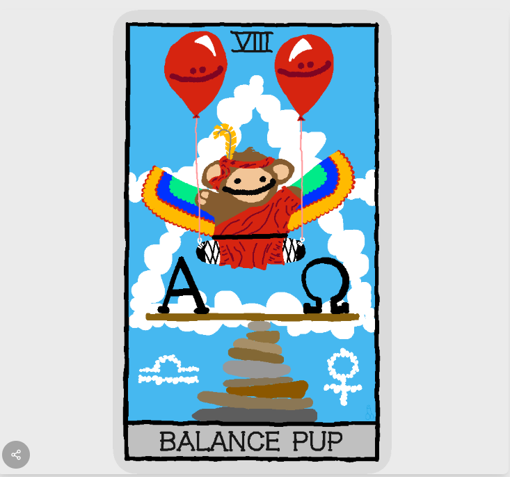 OrdX - Bitcoin Collectibles (@ordxcom) on Twitter photo The Puppet Tarot Master <a href="/Ah_Nice_Marmot_/">Nice_Marmot</a> is dropping his next card in the Tarot Pups series tomorrow!
Balance Pup
Supply: 77
ord-x.com/item/Balance-P… The Puppet Tarot Master <a href="/Ah_Nice_Marmot_/">Nice_Marmot</a> is dropping his next card in the Tarot Pups series tomorrow!
Balance Pup
Supply: 77
ord-x.com/item/Balance-P…