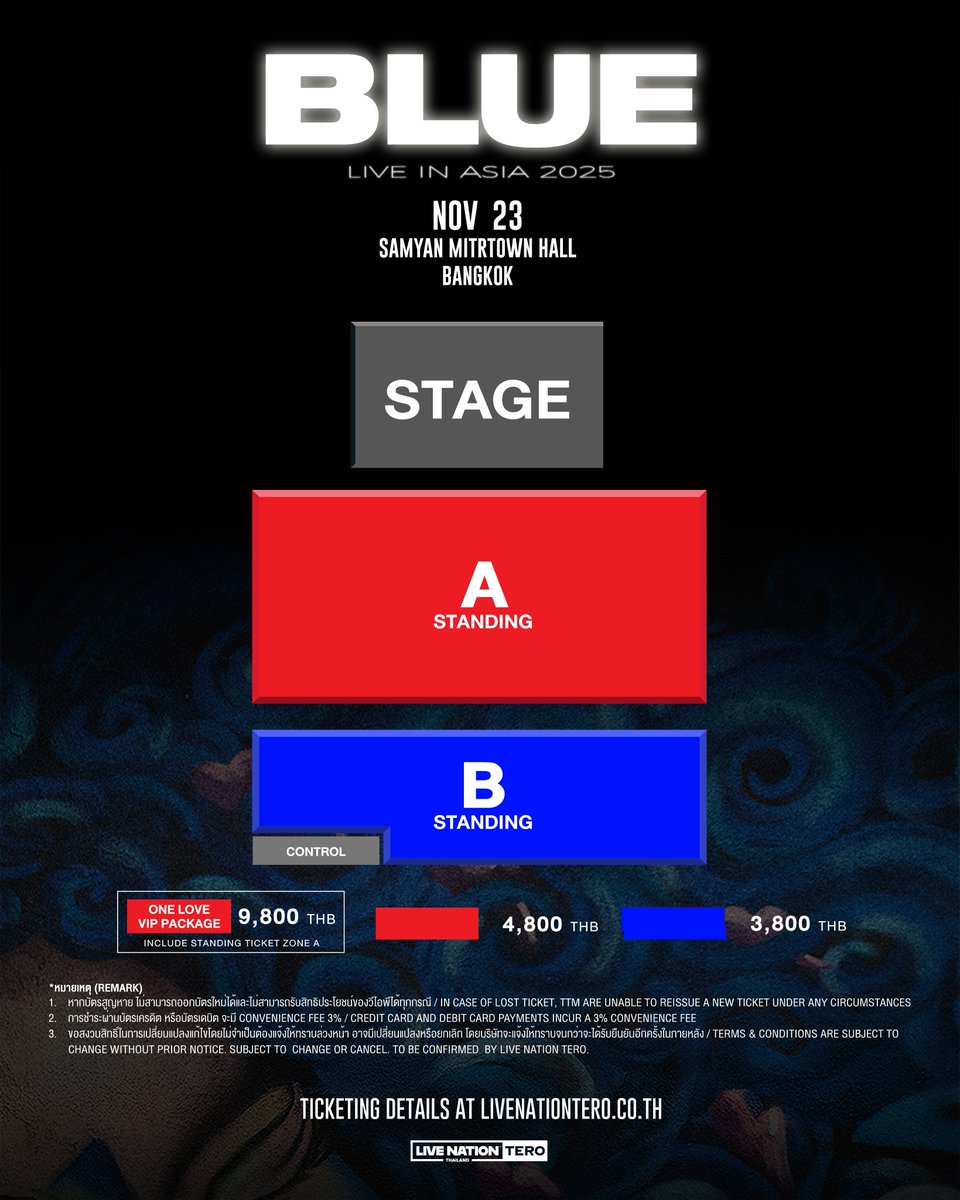 eazyfmTH's tweet photo. ได้เวลา All Rise เพราะ #blue คัมแบ็คสู่ไทยแลนด์แล้วค่ะ 💙 เตรียมพร้อมกับ "BLUE LIVE IN ASIA" วันที่ 23 พ.ย. นี้ ที่สามย่าน มิตรทาวน์ ฮอลล์
.
พรีเซลส์เริ่ม 19 ส.ค. นี้ และจำหน่ายบัตรทั่วไป 21 ส.ค. เพิ่มเติม @livenationth
#officialbluemusic
#officialblue
#EazyFM1025 https://t.co/3AQ8Apafo4