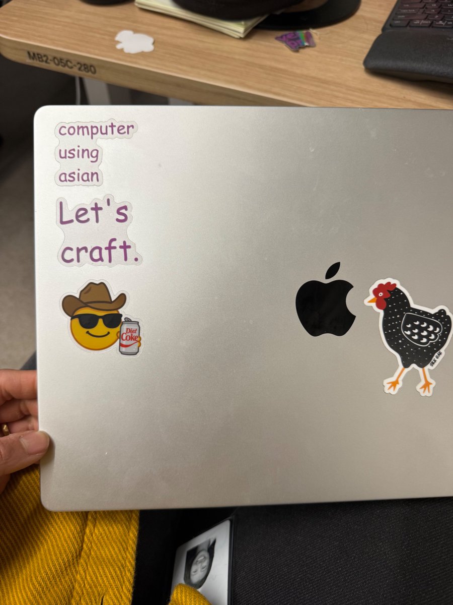 Thanks <a href="/ericmitchellai/">Eric</a> for my new sticker