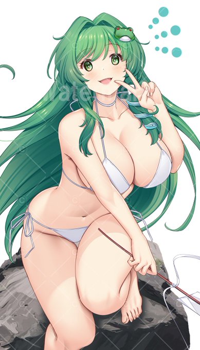 #東風谷早苗 蛇年なのです(^^)v 