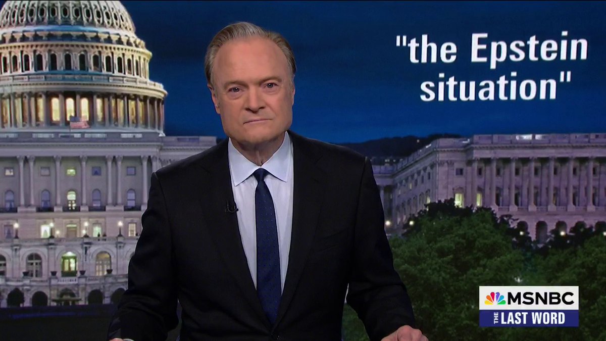The Last Word (@thelastword) on Twitter photo .<a href="/Lawrence/">Lawrence O'Donnell</a>: As long as Trump is alive he should face questions about Epstein and Ghislaine Maxwell bsky.app/profile/lastwo… .<a href="/Lawrence/">Lawrence O'Donnell</a>: As long as Trump is alive he should face questions about Epstein and Ghislaine Maxwell bsky.app/profile/lastwo…