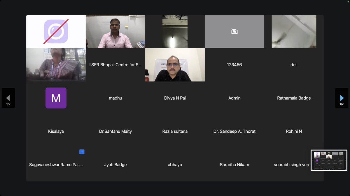 CS2_IISERB's tweet image. Empowering Educators through NEP Sensitization!
We’re delighted to share glimpses from the recently concluded Online Training Programme on NEP Orientation and Sensitization, held from July 28 to August 06, 2025, organized by the MMTTC at IISER Bhopal.