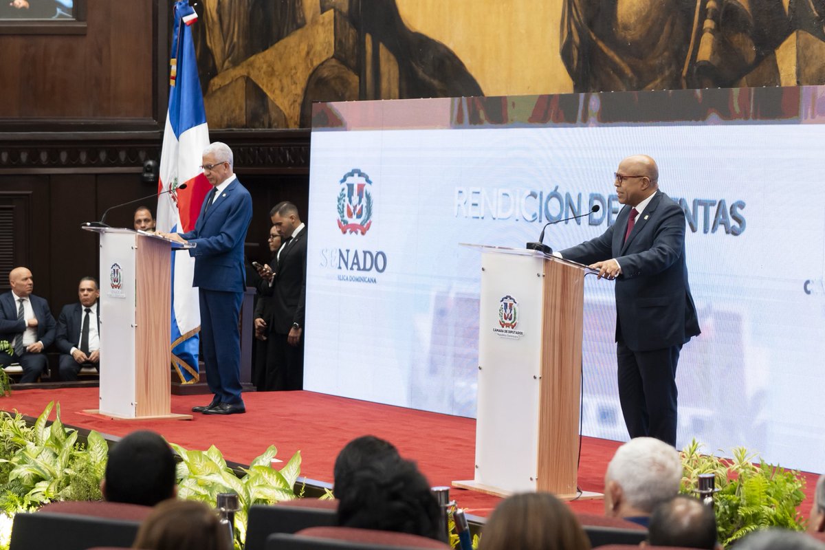 Jean Marco Pou (@jeanmarcopou) on Twitter photo Hoy tuve el placer de participar en la
Rendición de Cuentas Conjunta entre el <a href="/SenadoRD/">Senado de la República Dominicana</a> y la <a href="/DiputadosRD/">Cámara de Diputados de la República Dominicana</a> Cámara de Diputados, un espacio donde se reafirma el compromiso con la transparencia, la institucionalidad y el fortalecimiento democrático de nuestra nación. Hoy tuve el placer de participar en la
Rendición de Cuentas Conjunta entre el <a href="/SenadoRD/">Senado de la República Dominicana</a> y la <a href="/DiputadosRD/">Cámara de Diputados de la República Dominicana</a> Cámara de Diputados, un espacio donde se reafirma el compromiso con la transparencia, la institucionalidad y el fortalecimiento democrático de nuestra nación.