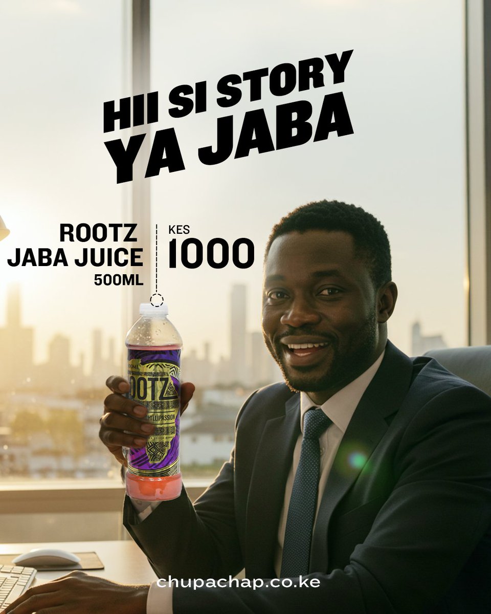 chupachapKE's tweet image. A pick me up after a long day, a night out or even just because it&apos;s Monday? The Rootz Chilli Passion will come in handy.
Order yours today and utajua hii si story ya jaba, 🔗 in bio. 

#ChupaChapKE #DeliveringVibes #StayRooted
