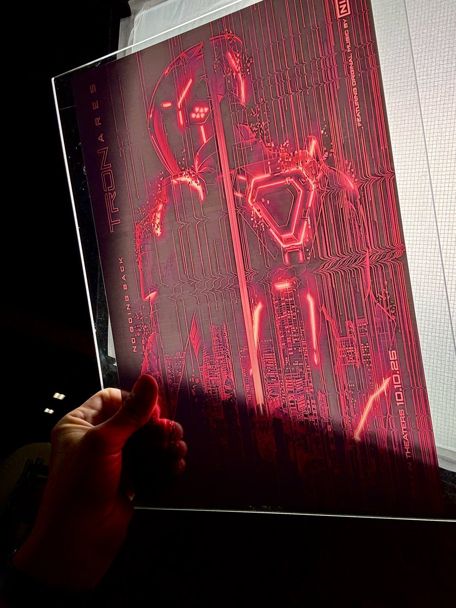 Joel Telling - 3D Printing Nerd β (@joeltelling) on Twitter photo Tried printing on glass with my <a href="/eufyMake/">eufyMake</a> E1 and this TRON ARES poster with light behind it LOOKS LEGIT. Phone photos donβt do it justice.
<a href="/DailyDoseOfTron/">Daily Dose of TRON</a> <a href="/tronparallels/">The Parallels Of TRON π²πΎπ΅πΈ</a> Tried printing on glass with my <a href="/eufyMake/">eufyMake</a> E1 and this TRON ARES poster with light behind it LOOKS LEGIT. Phone photos donβt do it justice.
<a href="/DailyDoseOfTron/">Daily Dose of TRON</a> <a href="/tronparallels/">The Parallels Of TRON π²πΎπ΅πΈ</a>