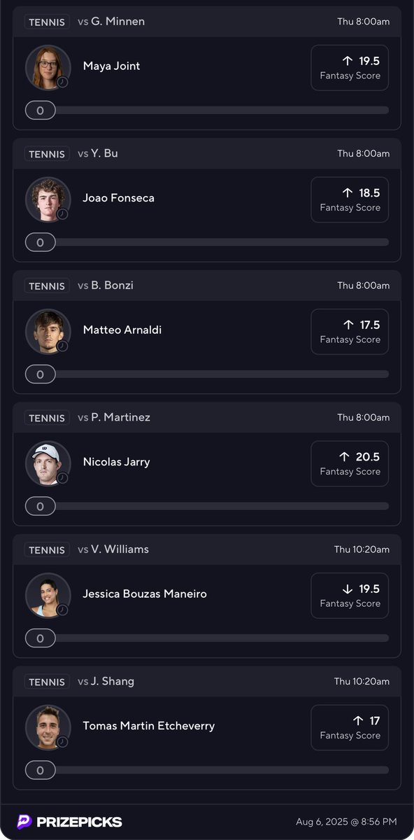 #PrizePicks 6 MAN 🎾

prizepicks.onelink.me/gCQS/shareEntr…