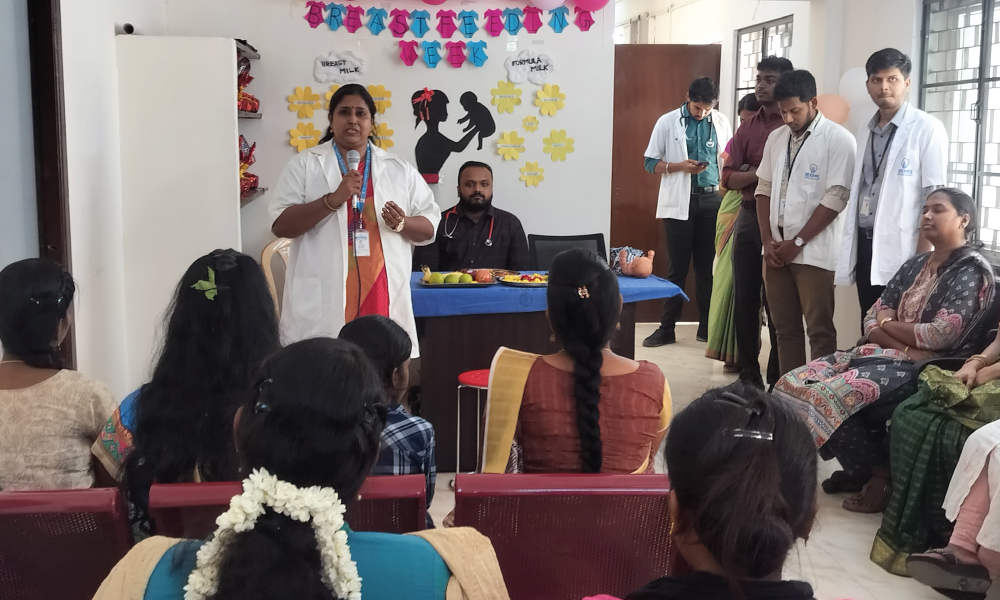 SMmcri's tweet image. Breastfeeding Awareness Campaign conducted for Antenatal and Postnatal Mothers in Madha Urban Health Center, Maduravoyal on Account of Breast Feeding Awareness Week (August 1st to 7th).
#BreastFeedingWeek #Awareness
#MMCRI #MadhaHospital #MadhaUrbanHealthCenter