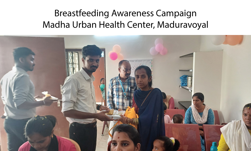 SMmcri's tweet image. Breastfeeding Awareness Campaign conducted for Antenatal and Postnatal Mothers in Madha Urban Health Center, Maduravoyal on Account of Breast Feeding Awareness Week (August 1st to 7th).
#BreastFeedingWeek #Awareness
#MMCRI #MadhaHospital #MadhaUrbanHealthCenter