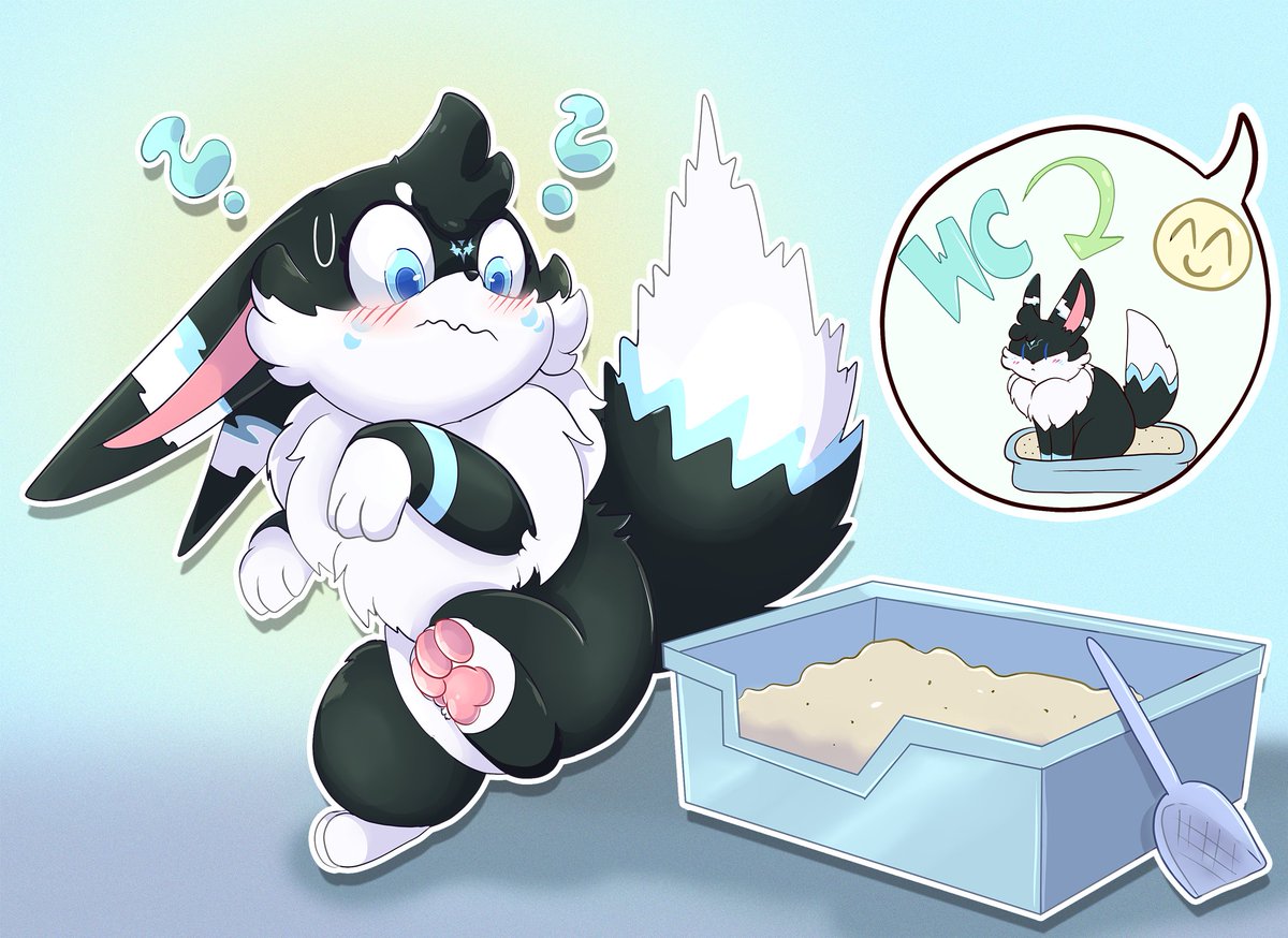 Keyfox🦊 (@mr_keyfox) on Twitter photo Master... Do I have to use that? Can't I use the normal toilet?
Artwork created by <a href="/NNidzia/">Nid15/COMM OPEN</a> Master... Do I have to use that? Can't I use the normal toilet?
Artwork created by <a href="/NNidzia/">Nid15/COMM OPEN</a>
