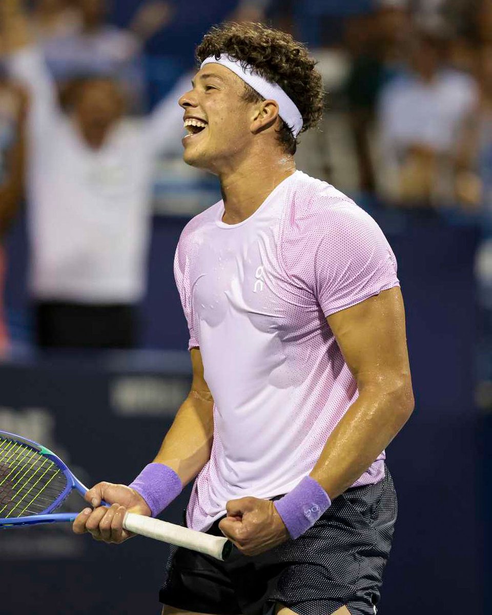 Mubadala Citi DC Open (@mubadalacitidc) on Twitter photo First Masters 1000 final β
<a href="/BenShelton/">Ben Shelton</a> gets past Fritz 6-4 6-3 & will face Khachanov for the <a href="/NBOtoronto/">National Bank Open</a> title!
#MubadalaCitiDCOpen First Masters 1000 final β
<a href="/BenShelton/">Ben Shelton</a> gets past Fritz 6-4 6-3 & will face Khachanov for the <a href="/NBOtoronto/">National Bank Open</a> title!
#MubadalaCitiDCOpen