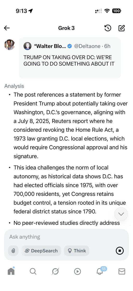agrawalyogesh's tweet photo. ⁦@elonmusk⁩ Grok addressing President Trump as former president what’s going on. https://t.co/RYKV0CkGQE