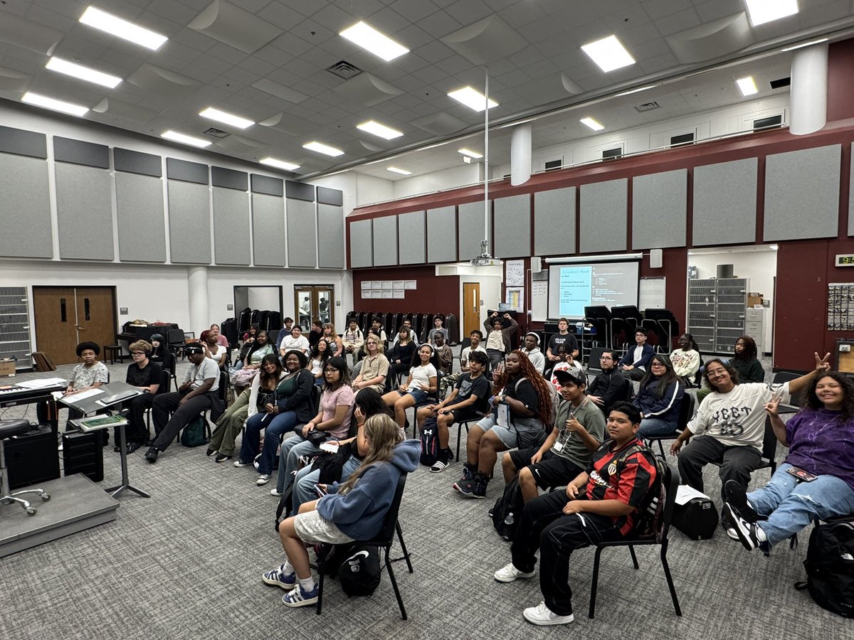 #LTDay1 with the Symphonic Band!