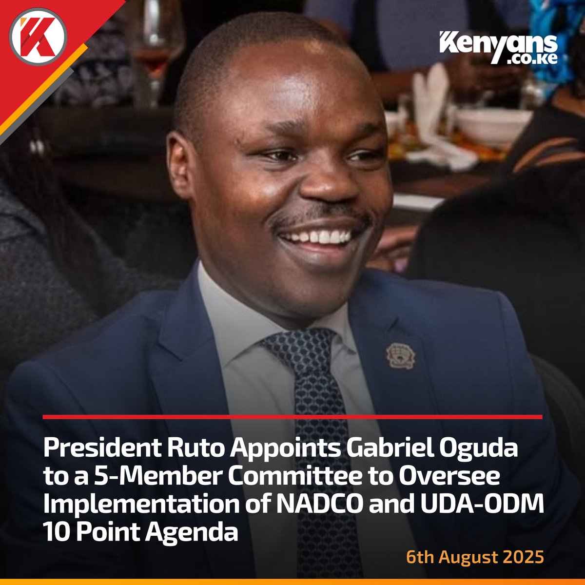 Onyango Okello Oloo. (@calvinokello4) on Twitter photo Congratulations <a href="/gabrieloguda/">Gabriel Oguda</a>
Bwana, you did not tell us to remind Tailor to Kanyaga Charan. Congratulations <a href="/gabrieloguda/">Gabriel Oguda</a>
Bwana, you did not tell us to remind Tailor to Kanyaga Charan.