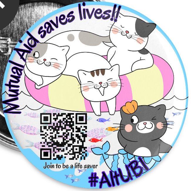 PenGwenWithLC's tweet photo. If you can automate $20 of your mutual aid participation each month I challenge you to pick your 4 favorite graphics from the AltUBI nonprofit store, join the links, and respond with the graphics you supported
#AltUBI20Challenge https://t.co/ahQrKbJ9H2