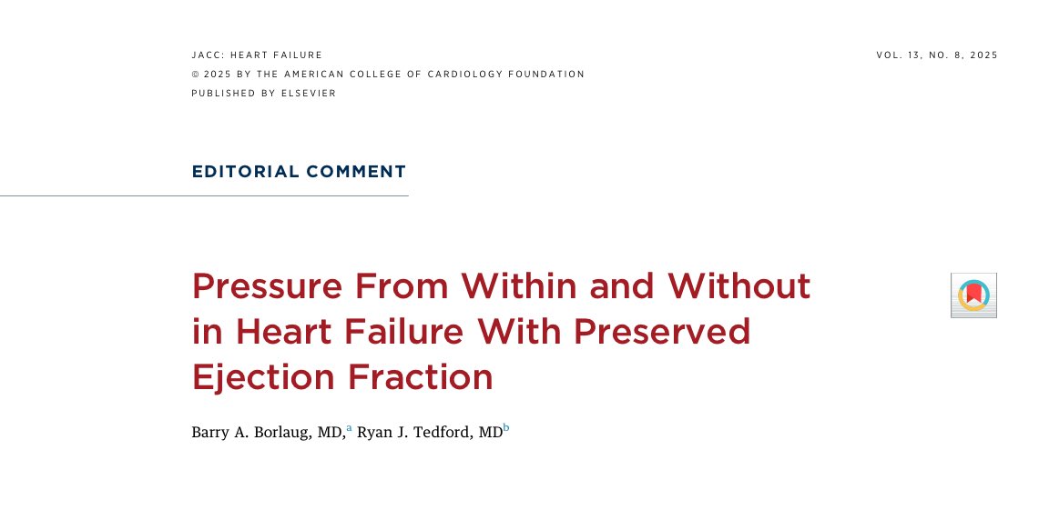 Nikhil Narang, MD (@nikhil15) on Twitter photo Accompanying editorial by <a href="/RyanTedfordMD/">Ryan J Tedford MD</a> and Dr. Barry Borlaug
“Add altered respiratory mechanics to the ever-growing HFpEF pathophysiolohy hit-list”
jacc.org/doi/10.1016/j.… Accompanying editorial by <a href="/RyanTedfordMD/">Ryan J Tedford MD</a> and Dr. Barry Borlaug
“Add altered respiratory mechanics to the ever-growing HFpEF pathophysiolohy hit-list”
jacc.org/doi/10.1016/j.…
