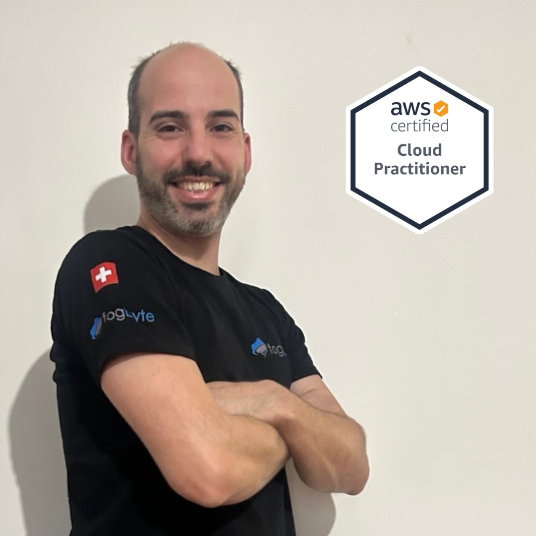 fogbyte's tweet image. Please join us in congratulating our very own Luca Gil on passing his @awscloud Cloud Practitioner certificate! Great job, Luca! #AWSCloudPractitioner #AWSPartners