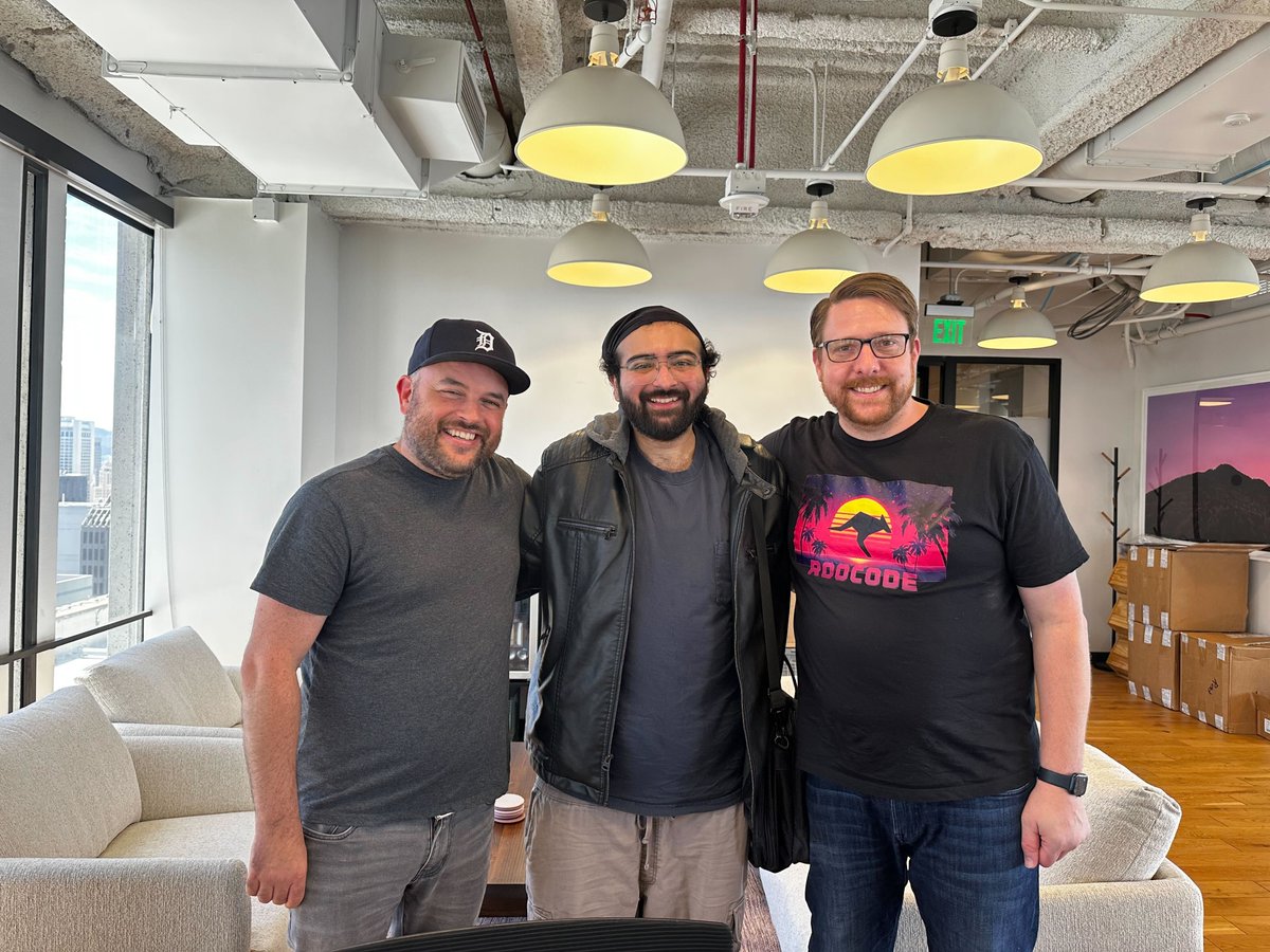 Roo Code (@roo_code) on Twitter photo Today we(<a href="/mattrubens/">Matt Rubens</a> (left) and <a href="/hrudolph/">Hannes Rudolph</a> (right) ) had a chance to finally meet <a href="/sdrzn/">Saoud Rizwan</a> (middle) the founder <a href="/cline/">Cline</a>! Thank you Cline and Saoud for all you have done and continue to do for the Open Source community. Keep up the great work. Today we(<a href="/mattrubens/">Matt Rubens</a> (left) and <a href="/hrudolph/">Hannes Rudolph</a> (right) ) had a chance to finally meet <a href="/sdrzn/">Saoud Rizwan</a> (middle) the founder <a href="/cline/">Cline</a>! Thank you Cline and Saoud for all you have done and continue to do for the Open Source community. Keep up the great work.