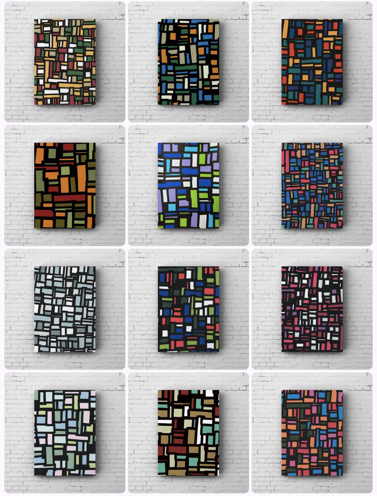 私たちの存在X / 抽象画 77×56㎝ B2 額縁セット 原画1点 モダン 受注制作】【原画】桜2025 抽象画 桜 舞う 227×158mm（SMサイズ