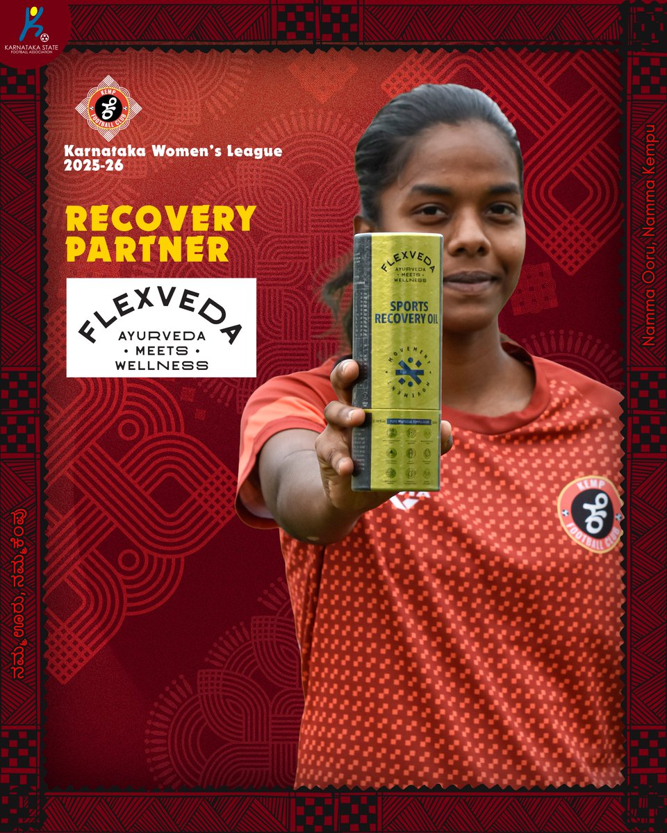 We’re thrilled to announce that FLEXVEDA remains our official Recovery Partner for a second consecutive season! 

Their commitment to holistic wellness and Ayurvedic expertise has made a real difference to our players’ performance and recovery.🌿⚽