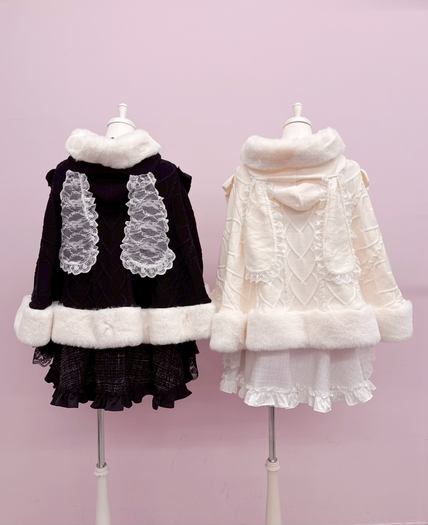 【Ankrouge】完売 うさちゃんレースポンチョ white うさちゃんレースポンチョ - Ank Rouge(アンクルージュ)の
