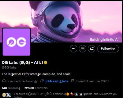 AbdullahAl11223's tweet photo. OGs move in silence… but not this time 🧪🔥
@0G_labs is cooking something wild for the real ones.
Builders, degens, and alpha-seekers — eyes open 👀
Follow the lab, stay close to the fire.
#OGSeason is here. Don’t miss out. https://t.co/e0Faq6lB3O