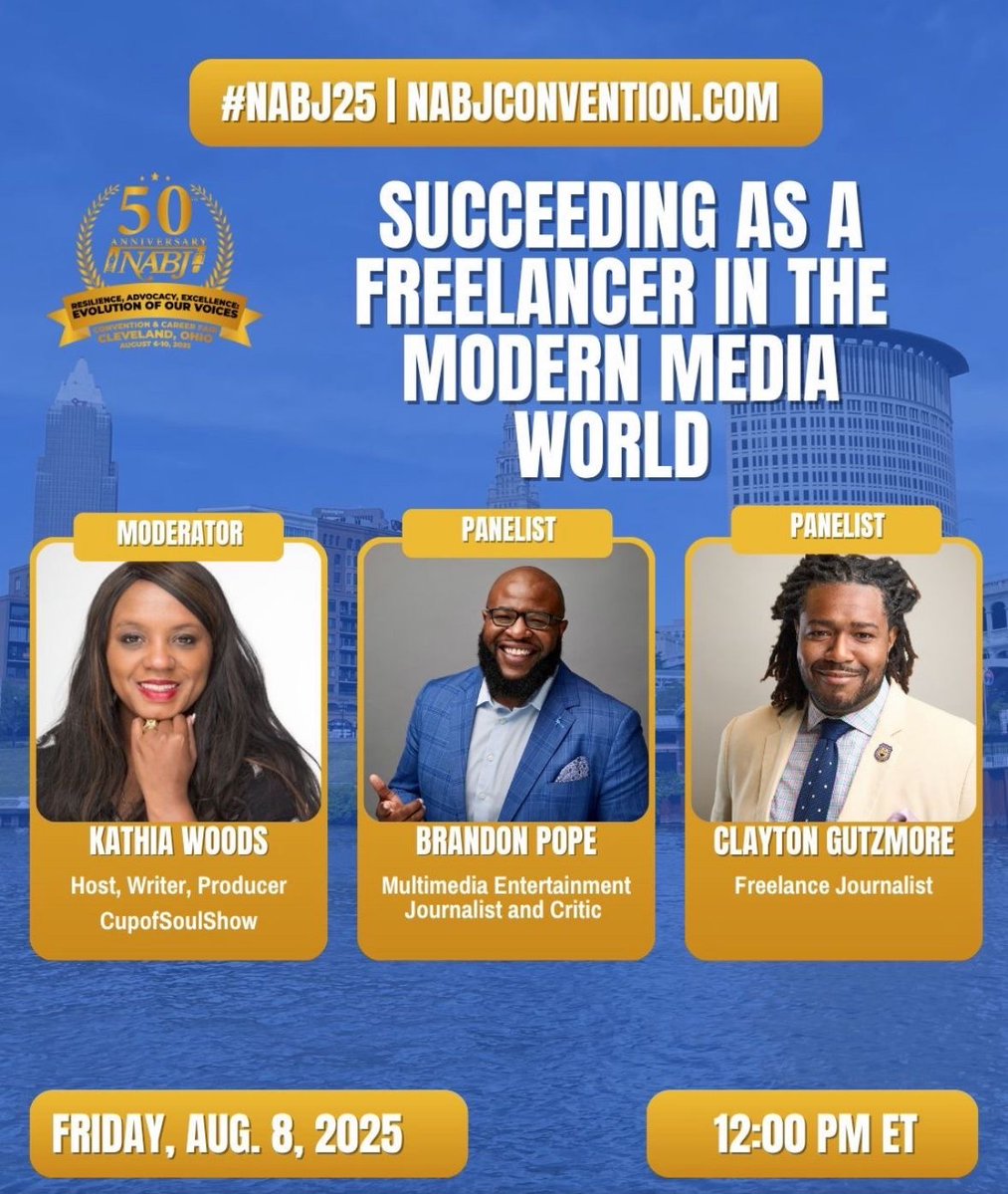 NABJ Chicago Chapter (@nabjcc) on Twitter photo Our president <a href="/BpopeTV/">Brandon Pope TV</a> is bringing the heat to this <a href="/NABJ/">#NABJ Headquarters ✊🏾🖊️🎙️💻 📷 🎥 📝 🔈</a> panel. Pull up and take notes. See you there! #NABJ50 Our president <a href="/BpopeTV/">Brandon Pope TV</a> is bringing the heat to this <a href="/NABJ/">#NABJ Headquarters ✊🏾🖊️🎙️💻 📷 🎥 📝 🔈</a> panel. Pull up and take notes. See you there! #NABJ50