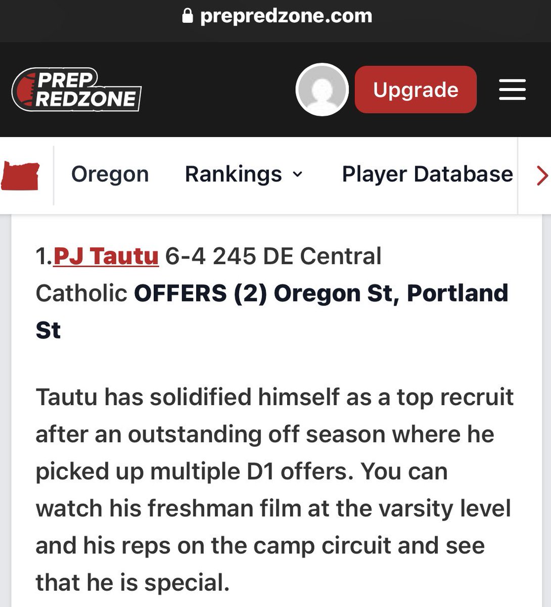 DBD_Stretch (@wellscaleb51) on Twitter photo ‘28 6’4 245 EDGE/DT <a href="/PJTautu/">PJTautu</a>
#️⃣1️⃣ Player In c/o ‘28 By <a href="/PrepRedzoneOR/">Prep Redzone Oregon</a> 📈📈📈
<a href="/B12PFootball/">Big12Performance</a> <a href="/ccramfootball/">CC Ram Football</a> ‘28 6’4 245 EDGE/DT <a href="/PJTautu/">PJTautu</a>
#️⃣1️⃣ Player In c/o ‘28 By <a href="/PrepRedzoneOR/">Prep Redzone Oregon</a> 📈📈📈
<a href="/B12PFootball/">Big12Performance</a> <a href="/ccramfootball/">CC Ram Football</a>