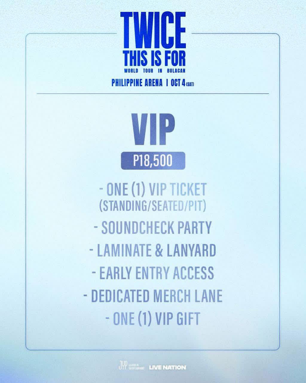 twice 海外公演 vip特典 オーストラリア バンコク TWICE