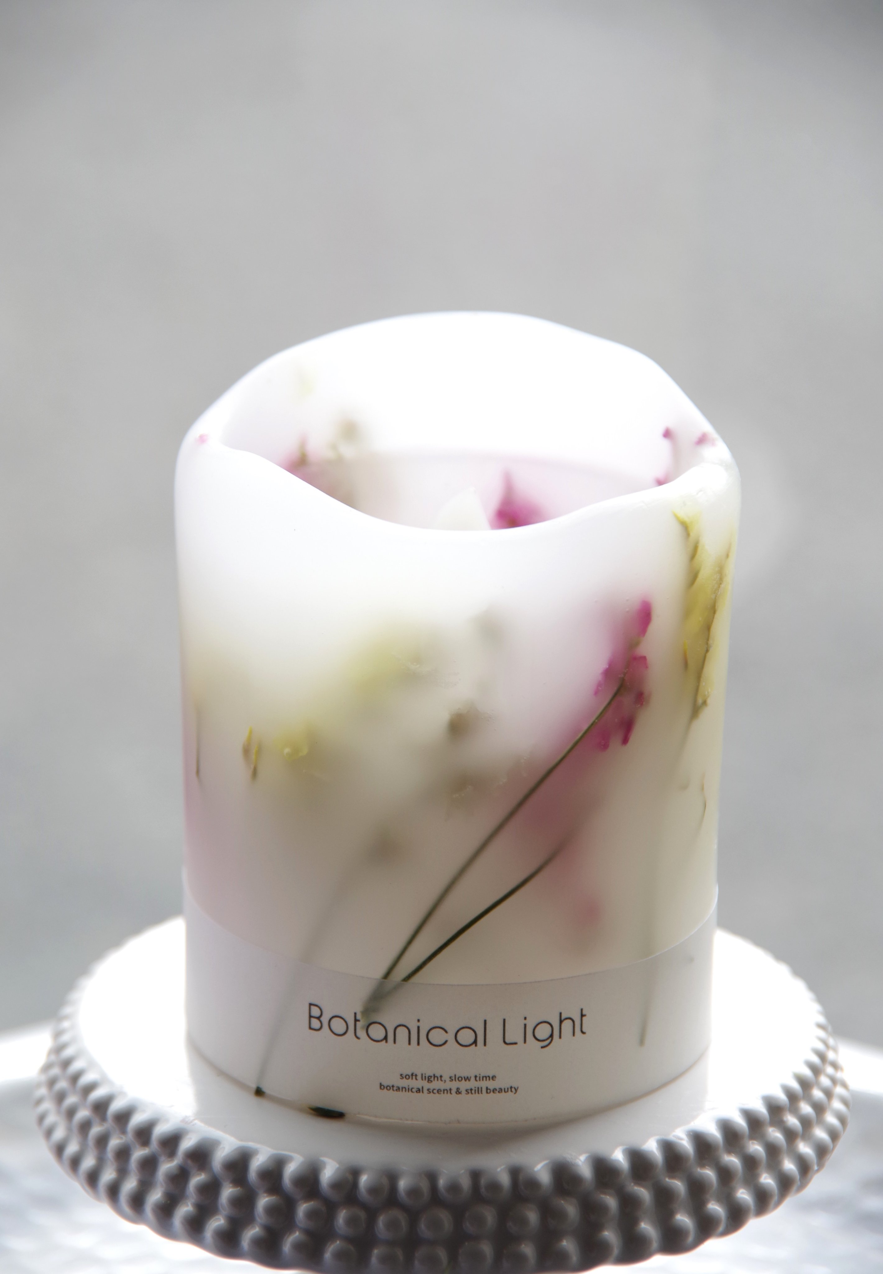 LEDキャンドルセットと造花アレンジメントその他 人感センサー付き LEDライト 胡蝶蘭 グリッターグラス / 花 造花