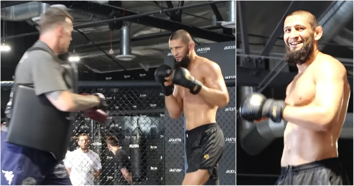 "Co ty na to, Dricus?" Khamzat Chimaev prezentuje formę na otwartym treningu przed UFC 319 (WIDEO) mmarocks.pl/mma-news/co-ty…