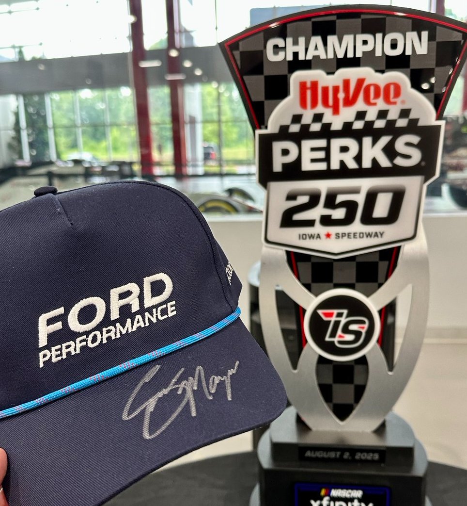 Haas Factory Team (@haasfactoryteam) on Twitter photo 𝗪𝗜𝗡𝗡𝗘𝗥 𝗚𝗜𝗩𝗘𝗔𝗪𝗔𝗬! 🏁
Here's your chance to win this <a href="/sam_mayer_/">Sam Mayer</a> autographed <a href="/FordPerformance/">Ford Performance</a> hat from Victory Lane at <a href="/iowaspeedway/">Iowa Speedway</a>. 🖊️
REPOST + TAG A FRIEND + FOLLOW <a href="/XfinityRacing/">Xfinity Racing</a>! 😁
Winner will be selected next week! 𝗪𝗜𝗡𝗡𝗘𝗥 𝗚𝗜𝗩𝗘𝗔𝗪𝗔𝗬! 🏁
Here's your chance to win this <a href="/sam_mayer_/">Sam Mayer</a> autographed <a href="/FordPerformance/">Ford Performance</a> hat from Victory Lane at <a href="/iowaspeedway/">Iowa Speedway</a>. 🖊️
REPOST + TAG A FRIEND + FOLLOW <a href="/XfinityRacing/">Xfinity Racing</a>! 😁
Winner will be selected next week!