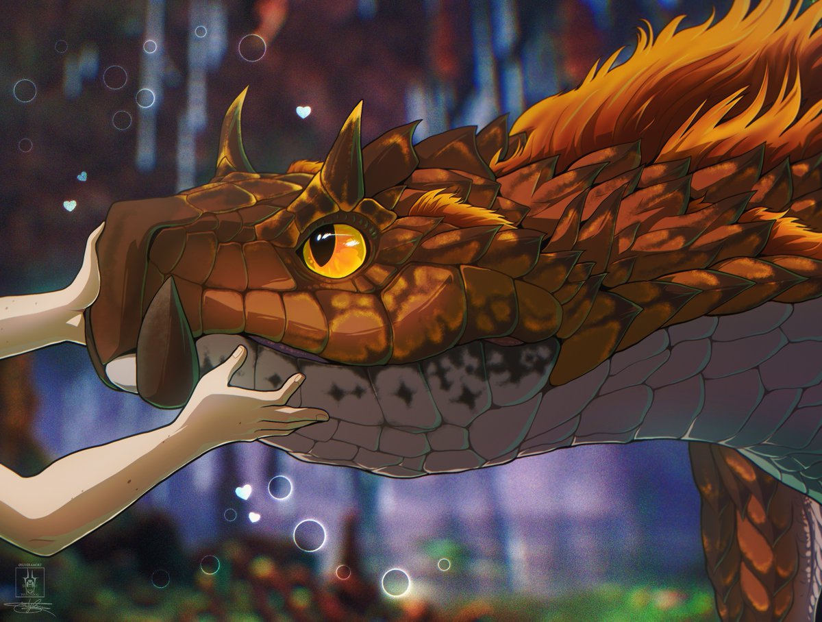 [Commission] Pat the Viper Tobi #monsterhunterworld #vipertobikadachi #tobikadachi #fanart #digitalart #monsterhunter