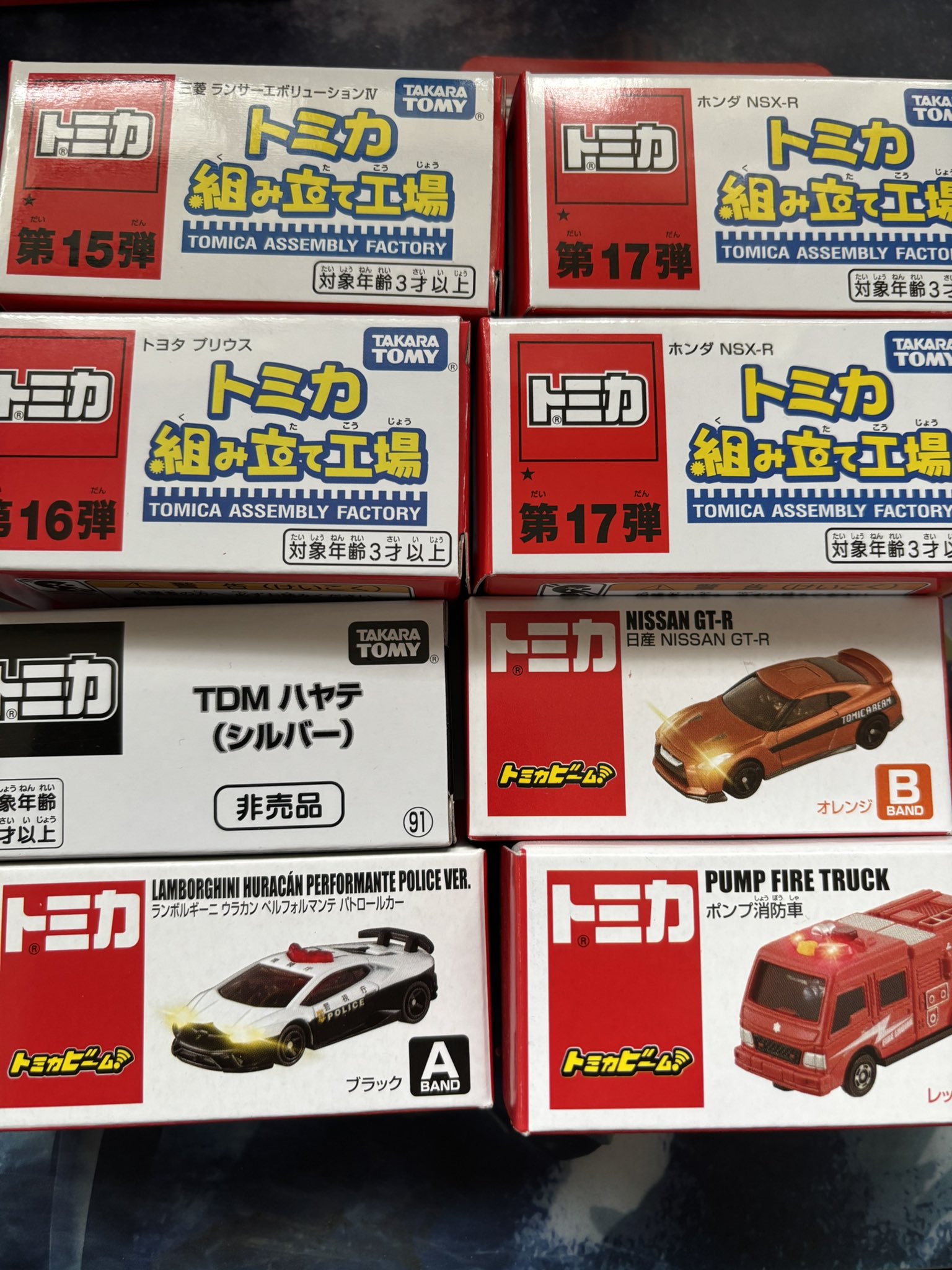 トミカ博　トミカ ミニカーショップ ケンボックス トミカ 赤箱(日本製)☆15☆日産