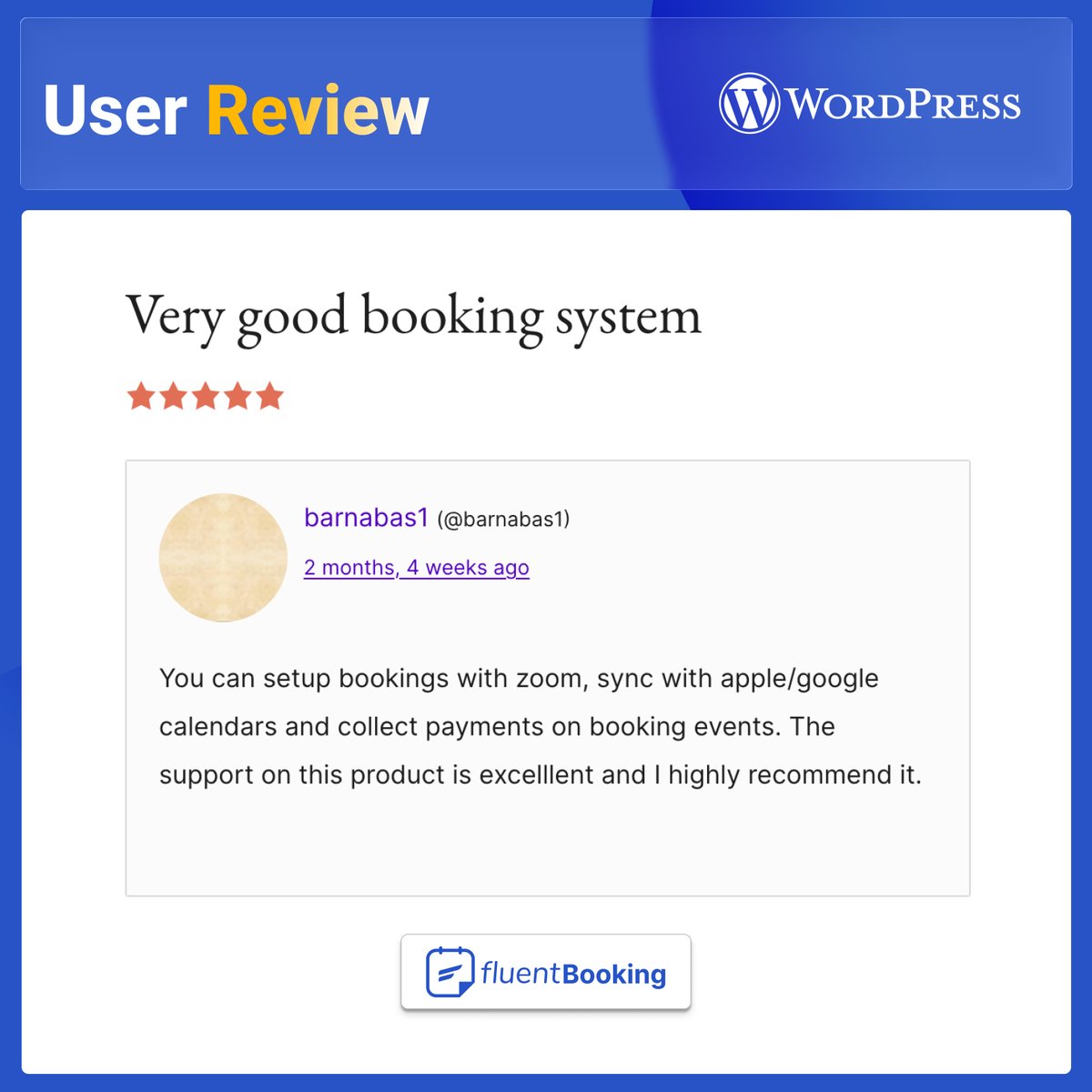 FluentBooking (@fluentbooking) on Twitter photo Why do users call it the perfect booking system?
Because everything just clicks — Zoom, Calendars, Payments… all in one smooth flow.
#WordPress #appointment #Booking #CustomerSuccess Why do users call it the perfect booking system?
Because everything just clicks — Zoom, Calendars, Payments… all in one smooth flow.
#WordPress #appointment #Booking #CustomerSuccess