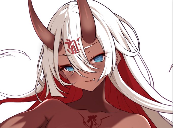 #ろたぷと
ろたぷと第18弾予定、褐色鬼姫ちゃん
表情パーツ色々～ 