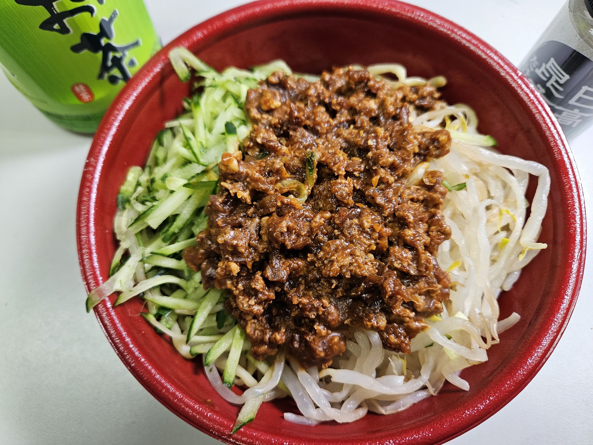 ジャージャー麺 統一》 巷口乾麺-炸醤風味(4入/袋) （汁なし混ぜそば・ジャー