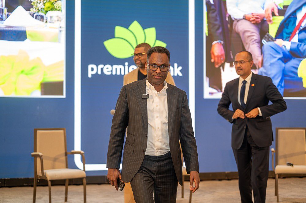 We had a very interesting conversation our Premier wearables. Questions on matters security were handled. The wearable are 3DS secure for transaction above 5k. Meet our Panelists below Mr Ali from Mastercard,Our chairman Mr Jibril &amp; Mr Ali chairman Fintech #OneBankEverywhere