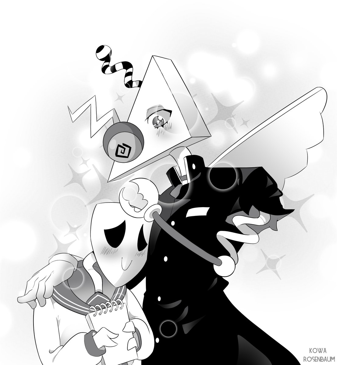 KowaComm's tweet photo. #TheAmazingDigitalCircus  #TADC #tadcfanart #ganglexzooble #gangle #zooble https://t.co/Jr7QhiAuGd