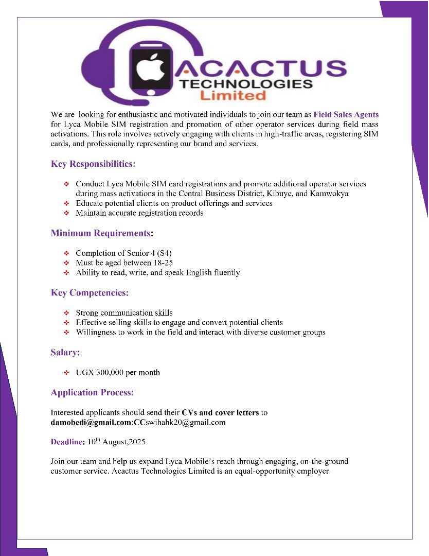 #JobsInUganda (@jobadvertsug) on Twitter photo 