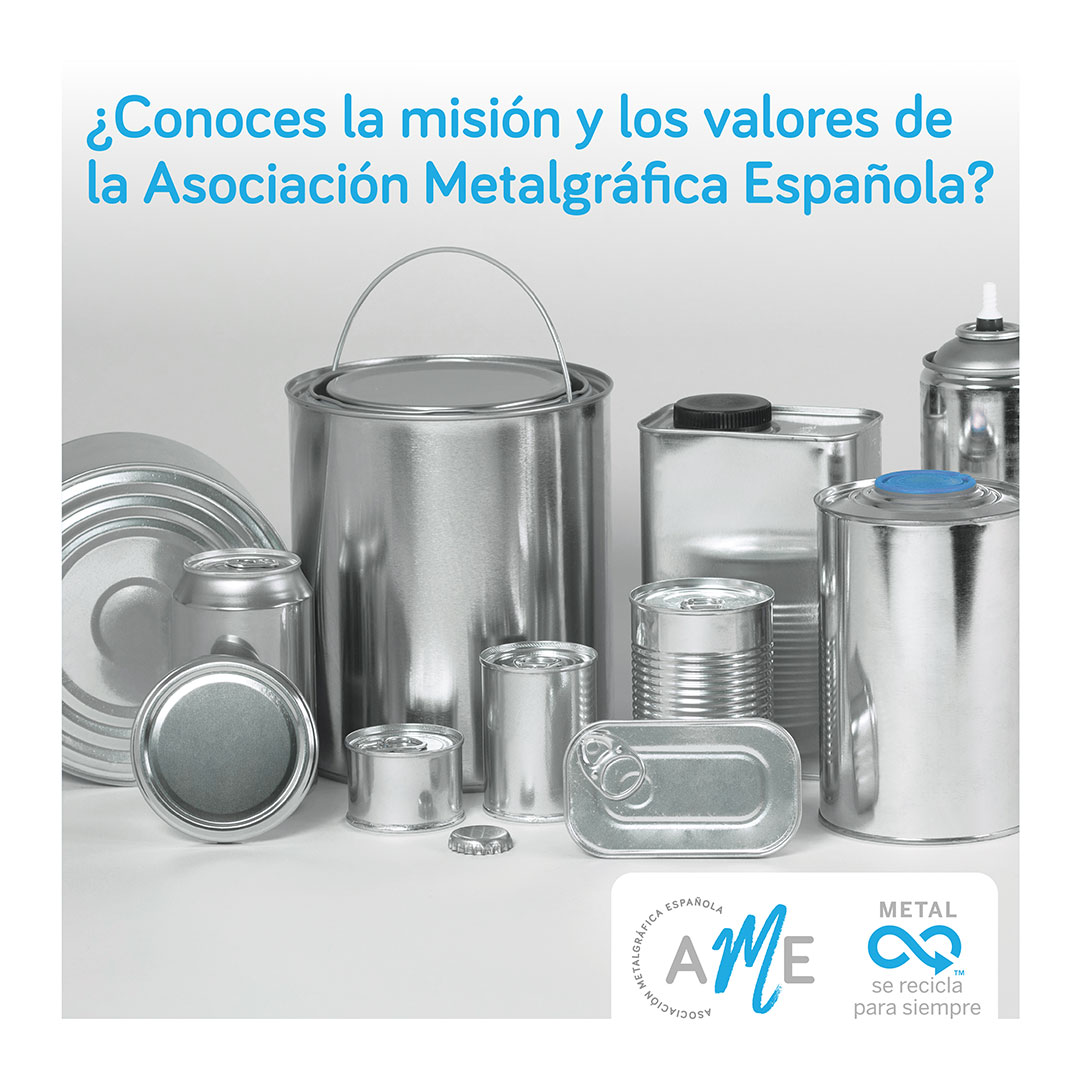 En @ametalgraficaes promovemos el uso del metal en envases y cierres por sus múltiples beneficios: es 100% reciclable, conserva sus propiedades y reduce el consumo energético ♻️♾️

#AME #ElMetalSeReciclaParaSiempre #EnvaseSostenible
